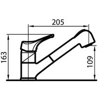 Kuhinjska armatura Foster S1000-Z65 8449 500